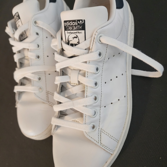 Adidas Stan Smith White Sneakers Women’s Casual Tennis Shoes Size M9 E18 main image 5